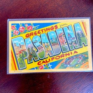 Pasadena Vintage Post card